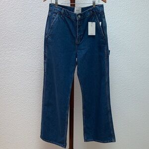 Reformation Diego Mid Rise Baggy Utility Jeans